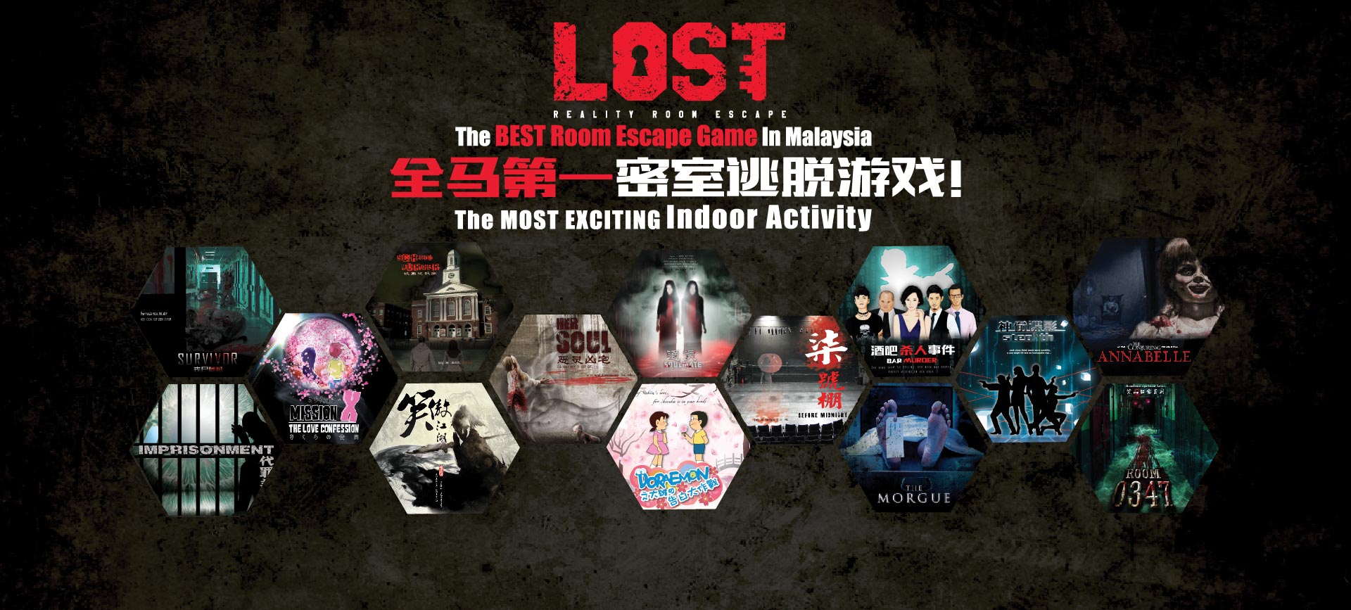 LOST in JB Real Escape Room in Johor Bahru